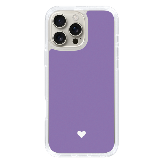 Slim Protection Case［ Original - Favorite Color Heart - Purple ］