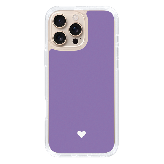 Slim Protection Case［ Original - Favorite Color Heart - Purple ］