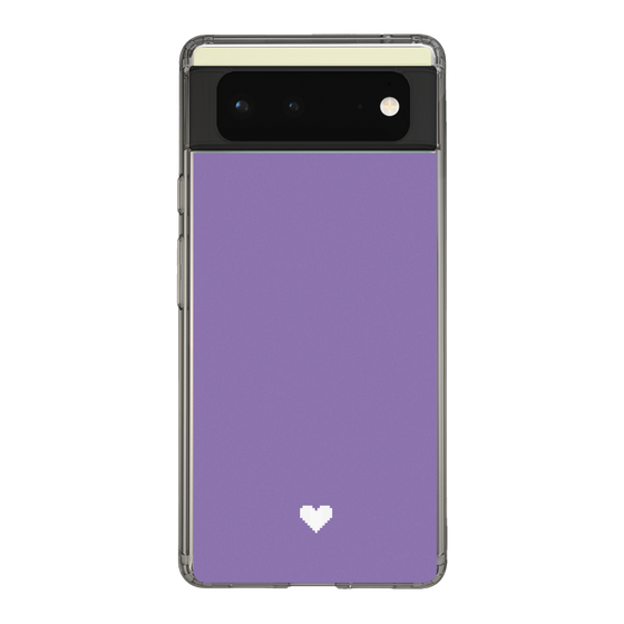 Slim Protection Case［ Original - Favorite Color Heart - Purple ］