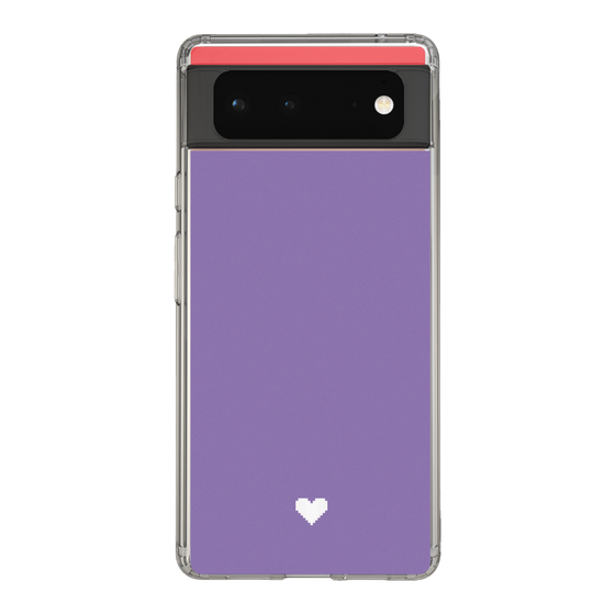 Slim Protection Case［ Original - Favorite Color Heart - Purple ］
