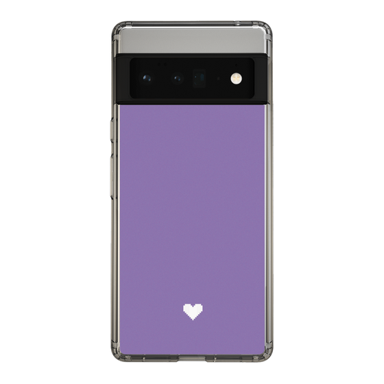 Slim Protection Case［ Original - Favorite Color Heart - Purple ］