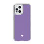 Slim Protection Case［ Original - Favorite Color Heart - Purple ］