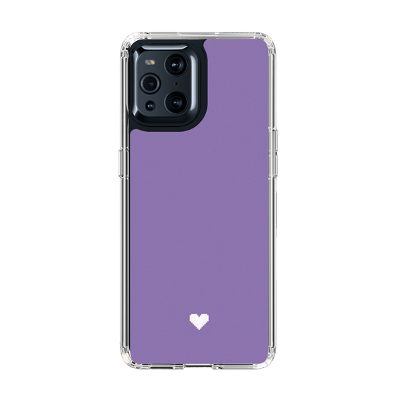 Slim Protection Case［ Original - Favorite Color Heart - Purple ］
