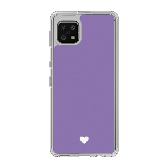 Slim Protection Case［ Original - Favorite Color Heart - Purple ］