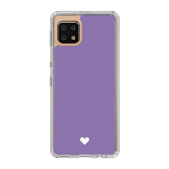 Slim Protection Case［ Original - Favorite Color Heart - Purple ］