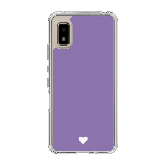 Slim Protection Case［ Original - Favorite Color Heart - Purple ］