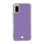 Slim Protection Case［ Original - Favorite Color Heart - Purple ］