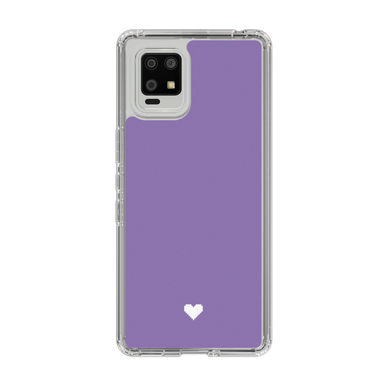 Slim Protection Case［ Original - Favorite Color Heart - Purple ］