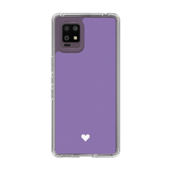 Slim Protection Case［ Original - Favorite Color Heart - Purple ］