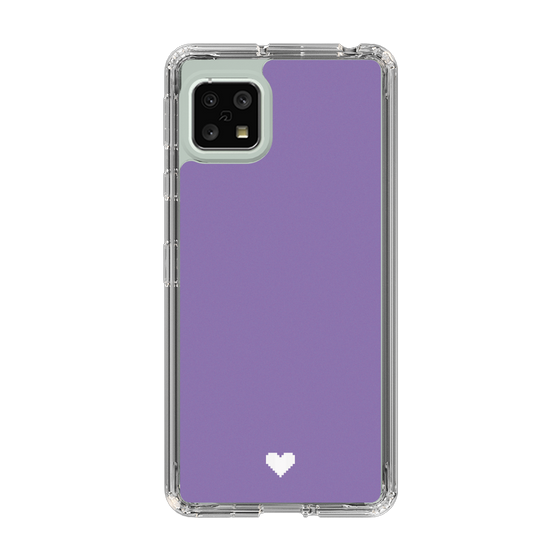 Slim Protection Case［ Original - Favorite Color Heart - Purple ］