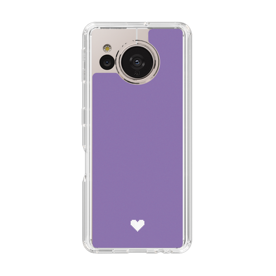 Slim Protection Case［ Original - Favorite Color Heart - Purple ］