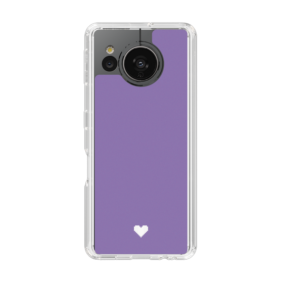 Slim Protection Case［ Original - Favorite Color Heart - Purple ］