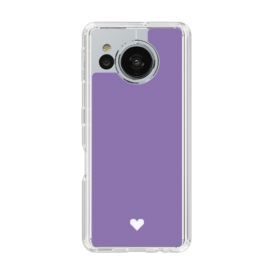 Slim Protection Case［ Original - Favorite Color Heart - Purple ］