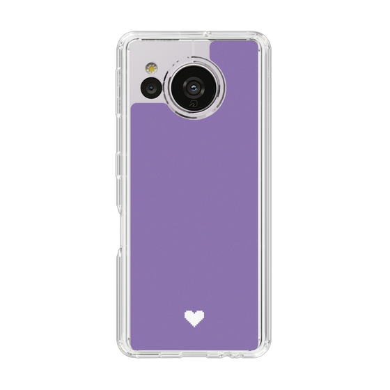 Slim Protection Case［ Original - Favorite Color Heart - Purple ］