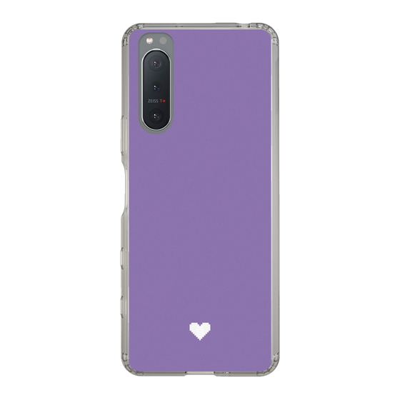 Slim Protection Case［ Original - Favorite Color Heart - Purple ］