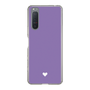 Slim Protection Case［ Original - Favorite Color Heart - Purple ］