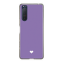 Slim Protection Case［ Original - Favorite Color Heart - Purple ］
