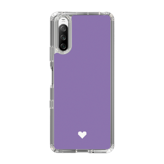 Slim Protection Case［ Original - Favorite Color Heart - Purple ］