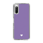 Slim Protection Case［ Original - Favorite Color Heart - Purple ］