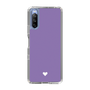 Slim Protection Case［ Original - Favorite Color Heart - Purple ］