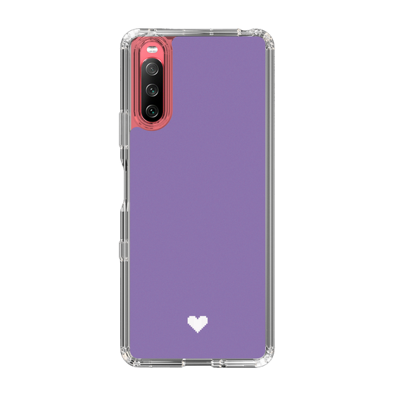 Slim Protection Case［ Original - Favorite Color Heart - Purple ］