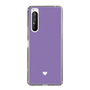 Slim Protection Case［ Original - Favorite Color Heart - Purple ］