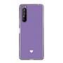 Slim Protection Case［ Original - Favorite Color Heart - Purple ］