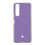 Slim Protection Case［ Original - Favorite Color Heart - Purple ］