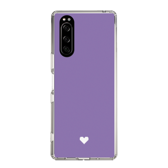 Slim Protection Case［ Original - Favorite Color Heart - Purple ］