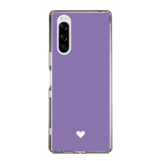 Slim Protection Case［ Original - Favorite Color Heart - Purple ］