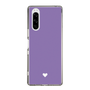 Slim Protection Case［ Original - Favorite Color Heart - Purple ］