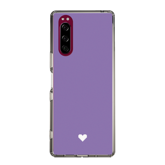 Slim Protection Case［ Original - Favorite Color Heart - Purple ］