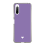 Slim Protection Case［ Original - Favorite Color Heart - Purple ］