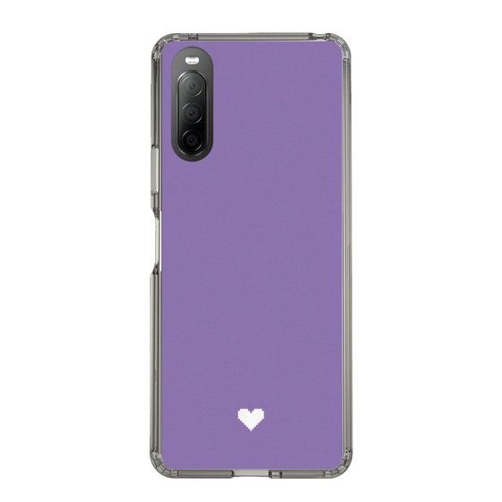 Slim Protection Case［ Original - Favorite Color Heart - Purple ］
