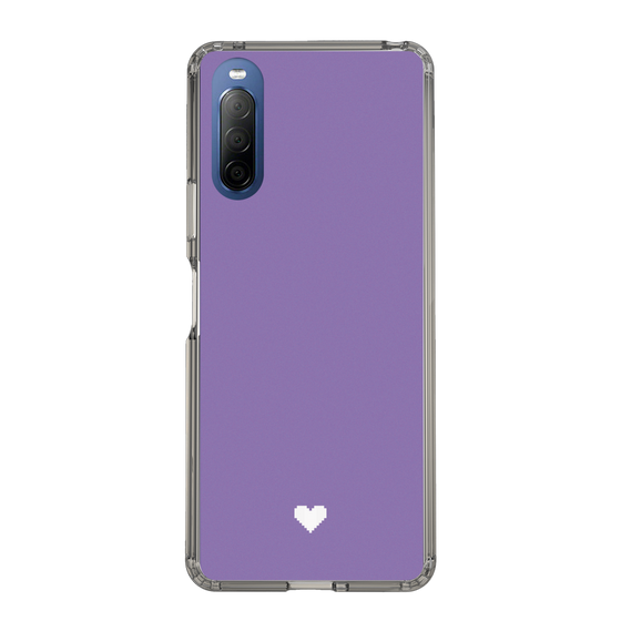Slim Protection Case［ Original - Favorite Color Heart - Purple ］