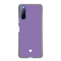 Slim Protection Case［ Original - Favorite Color Heart - Purple ］