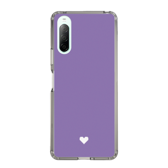Slim Protection Case［ Original - Favorite Color Heart - Purple ］