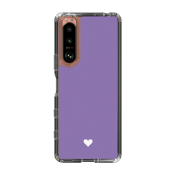 Slim Protection Case［ Original - Favorite Color Heart - Purple ］