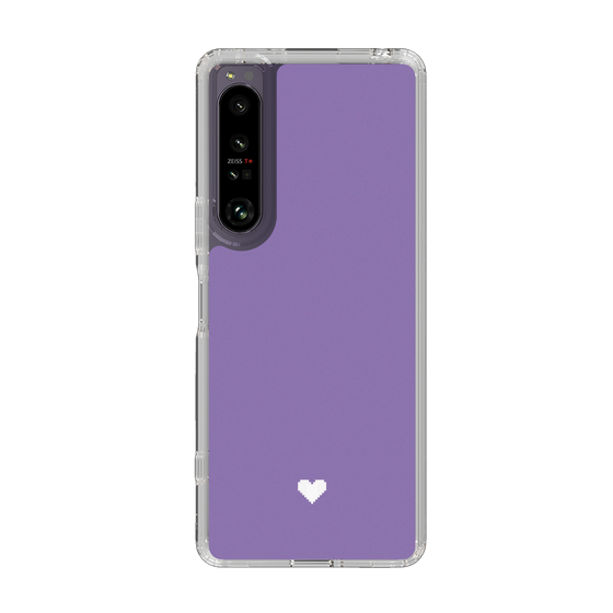 Slim Protection Case［ Original - Favorite Color Heart - Purple ］
