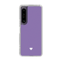 Slim Protection Case［ Original - Favorite Color Heart - Purple ］