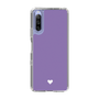 Slim Protection Case［ Original - Favorite Color Heart - Purple ］