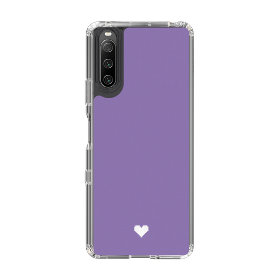Slim Protection Case［ Original - Favorite Color Heart - Purple ］