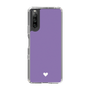 Slim Protection Case［ Original - Favorite Color Heart - Purple ］