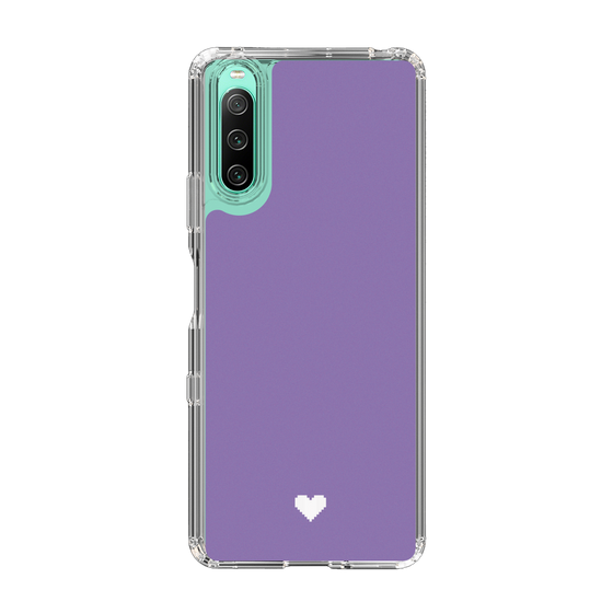 Slim Protection Case［ Original - Favorite Color Heart - Purple ］
