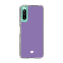 Slim Protection Case［ Original - Favorite Color Heart - Purple ］