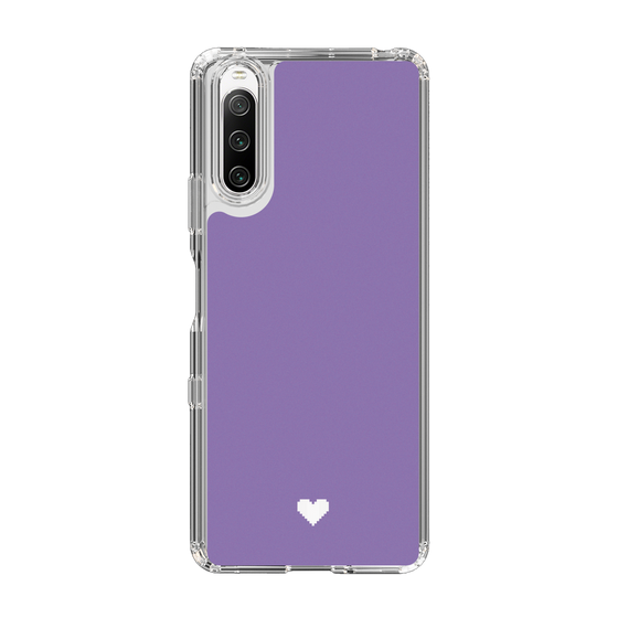 Slim Protection Case［ Original - Favorite Color Heart - Purple ］