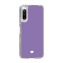 Slim Protection Case［ Original - Favorite Color Heart - Purple ］