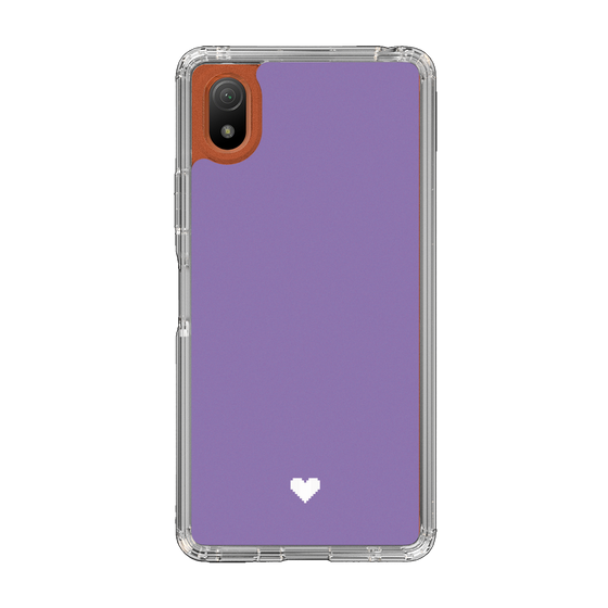 Slim Protection Case［ Original - Favorite Color Heart - Purple ］