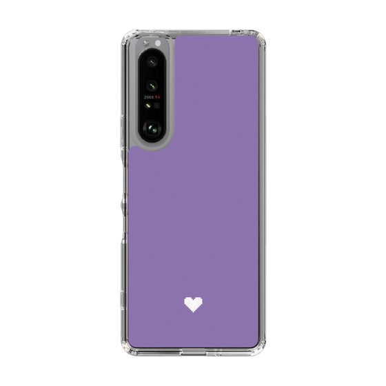 Slim Protection Case［ Original - Favorite Color Heart - Purple ］