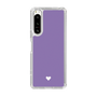 Slim Protection Case［ Original - Favorite Color Heart - Purple ］